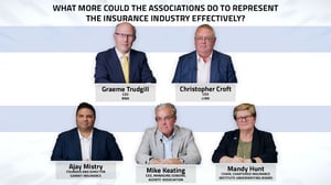 What more could the associations do to represent the insurance industry effectively?