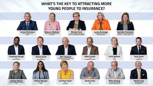 What's the key to attracting young people to insurance?