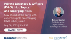 Private Directors & Officers (D&O): Hot Topics and Emerging Risks